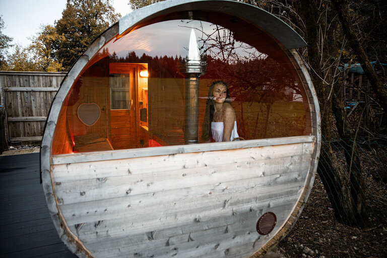 Sauna Ferienhof Hirsch