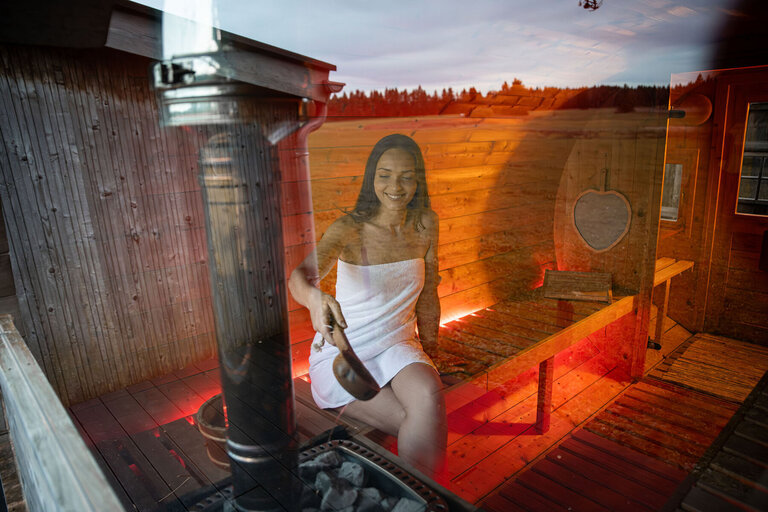 Sauna Ferienhof Hirsch